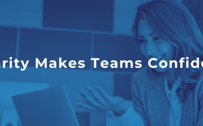 Clarity Makes Teams Confident