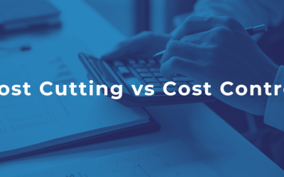 Cost Cutting vs Cost Control